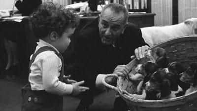 Courtanay-Valenti-LBJ Courtenay Valenti with Lyndon B Johnson