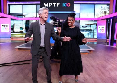 Tom Bergeron and Yvette Nicole Brown Tom Bergeron and Yvette Nicole Brown